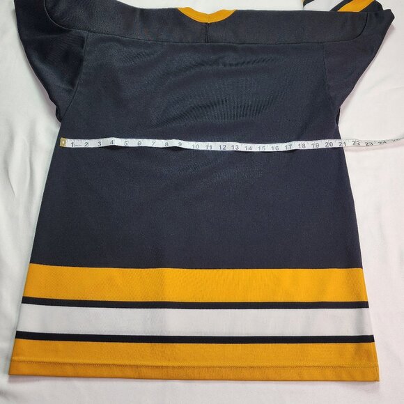 Vintage 80s Maska CCM Pittsburgh Penguins NHL Hockey Jersey (M) - Picture 7 of 9